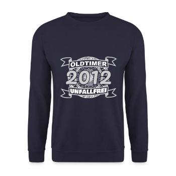 Jahr 2012 - Unisex Pullover - Navy - Vorne - Alina (178cm) & Michal (187cm)
