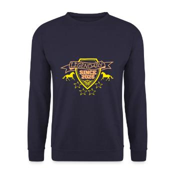 2026 - Sweat-shirt Unisexe - marine - Devant - Alina (178cm) & Michal (187cm)