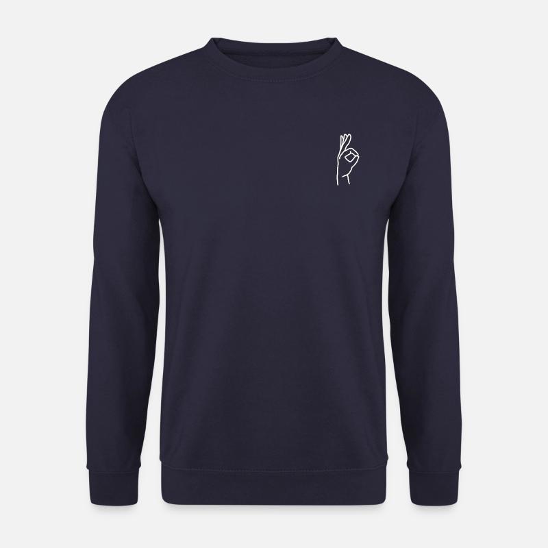 Lässig und cool - Unisex Pullover - Navy