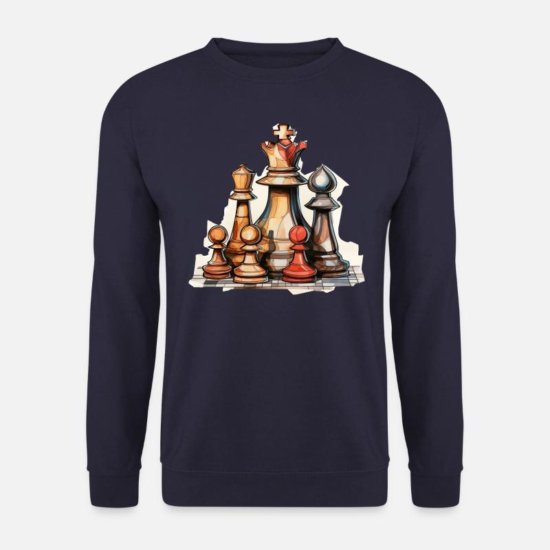 Schach - Unisex Pullover - Navy