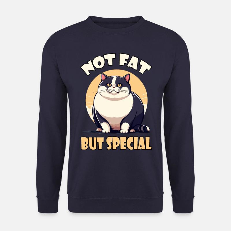 Nicht fett sondern besonders - Unisex Pullover - Navy