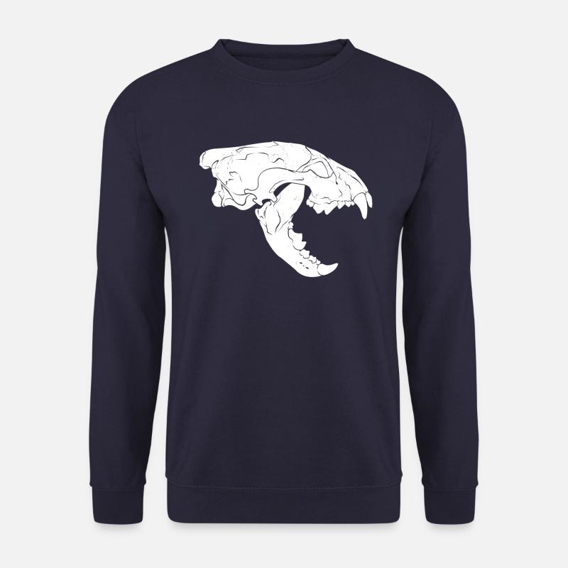 Wolverine Skull - Unisex Sweatshirt - navy