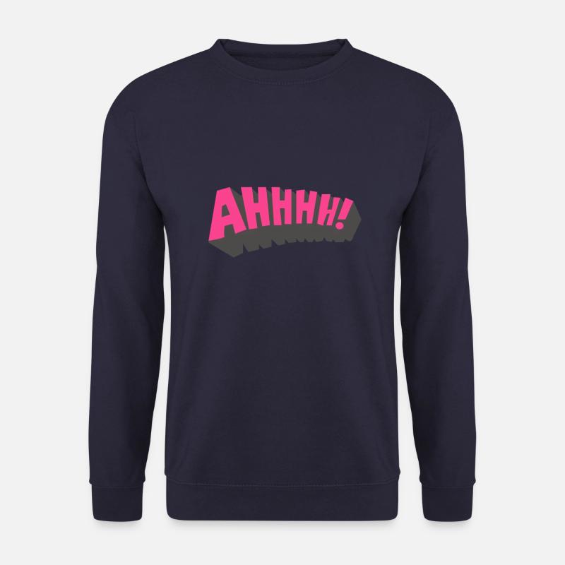Ahhhh! Vintage - Unisex Pullover - Navy