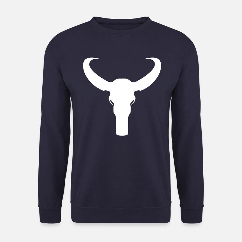 Bulle Skelett - Unisex Pullover - Navy