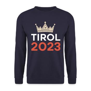 Tyrol 2023 - Sweat-shirt Unisexe - marine - Devant - Alina (178cm) & Michal (187cm)