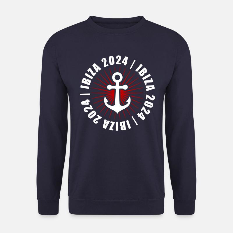 Ibiza 2024 Urlaub - Unisex Pullover - Navy