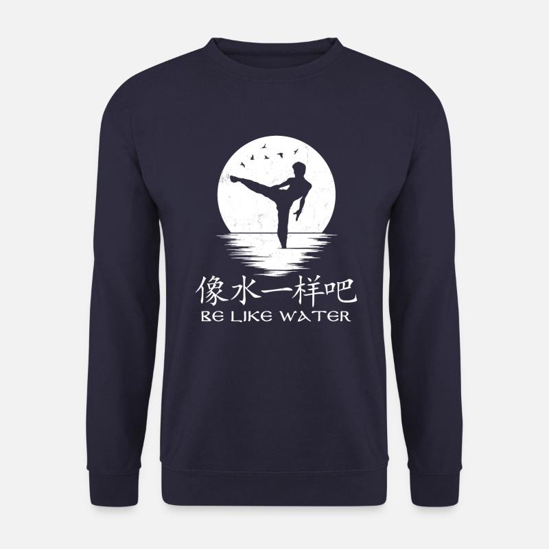 Sei wie Wasser - Unisex Pullover - Navy
