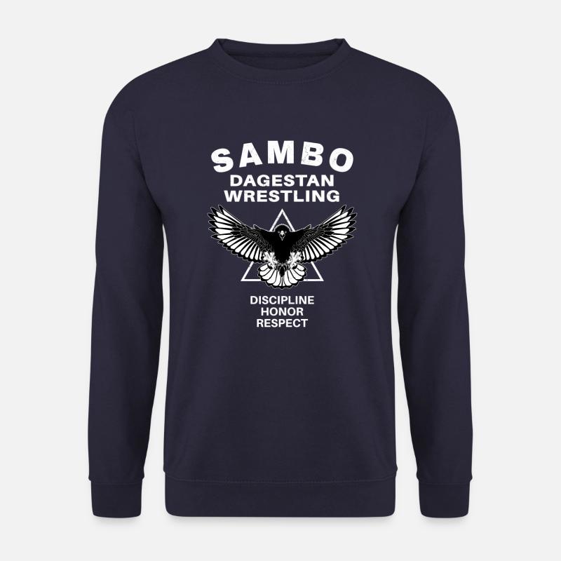 Sambo Dagestan Wrestling - Unisex Sweatshirt - navy