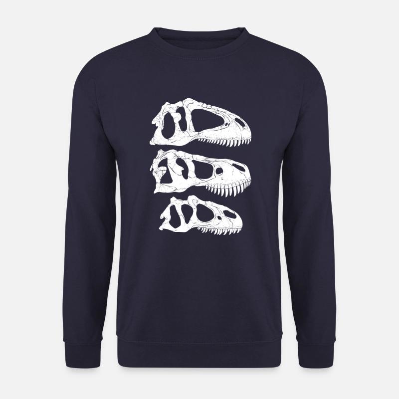 Giganotosaurus Tyrannosaurus Rex Allosaurus - Unisex Pullover - Navy