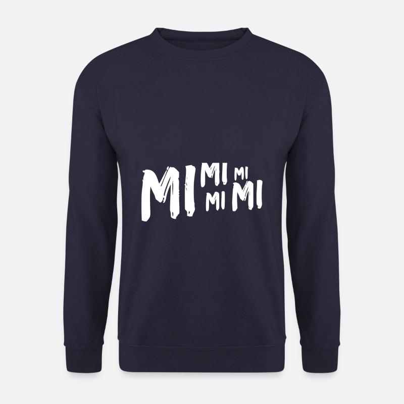 Mimimi weiss - Unisex Pullover - Navy