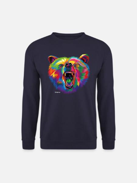 P.D. Moreno Bunter Bär - Unisex Pullover - Navy