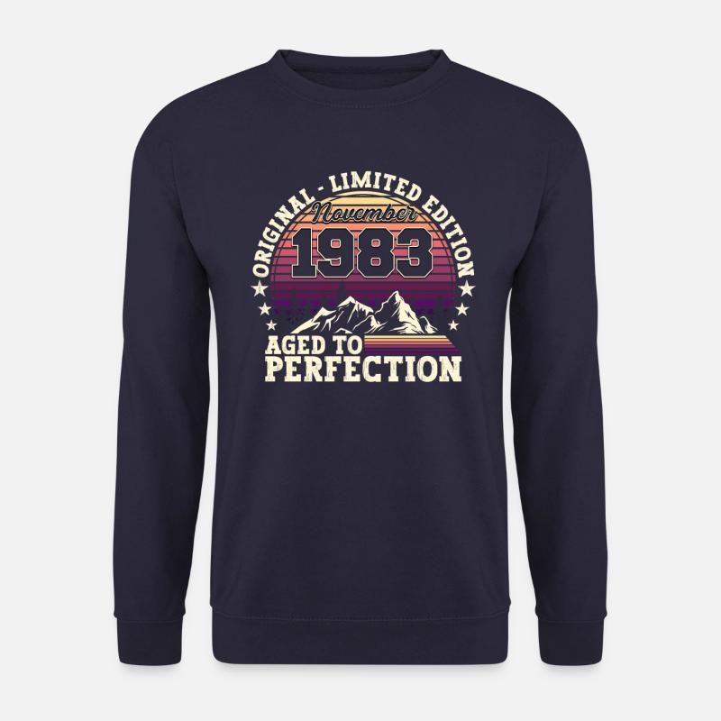 November Jahrgang 1983 - 39. Geburtstag Geschenk. - Unisex Pullover - Navy