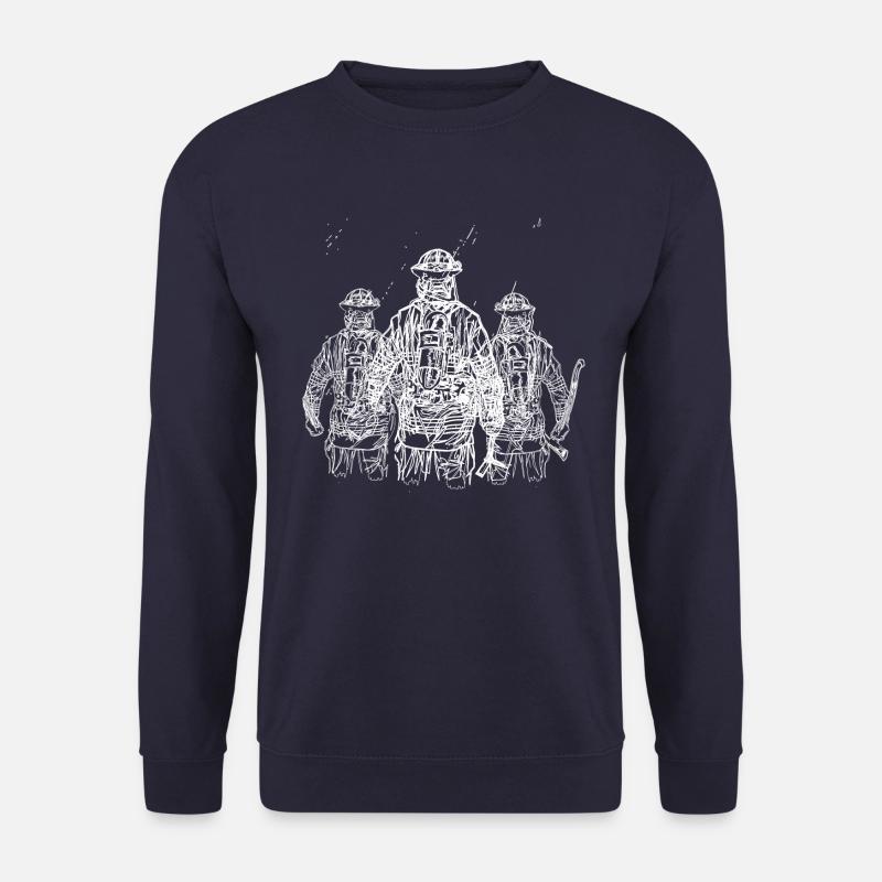 Firefighter Firefighter - Unisex Sweatshirt - navy
