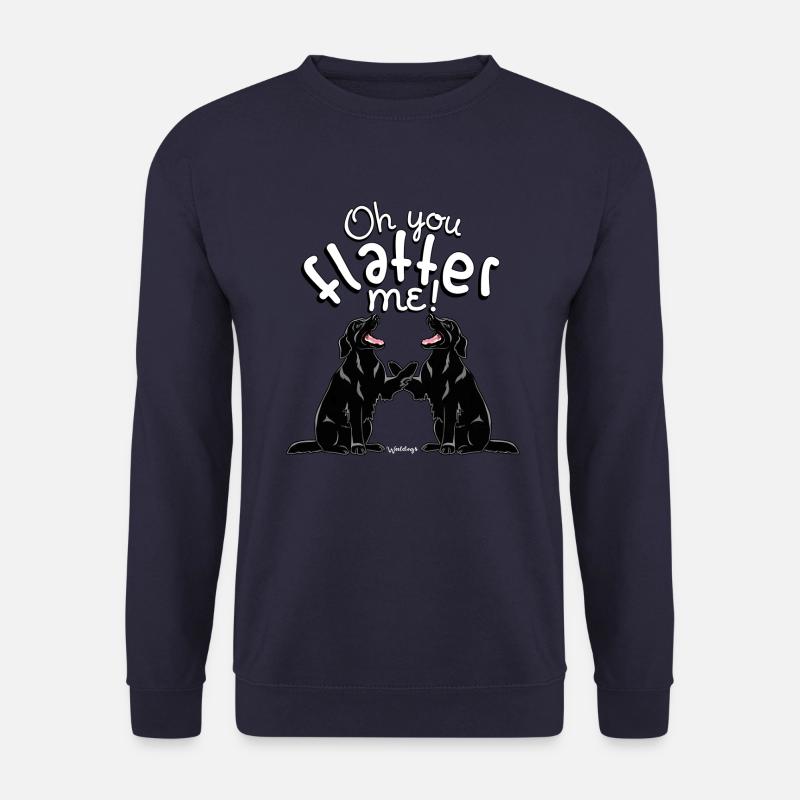 Flattie Oh du 5 - Unisex Pullover - Navy