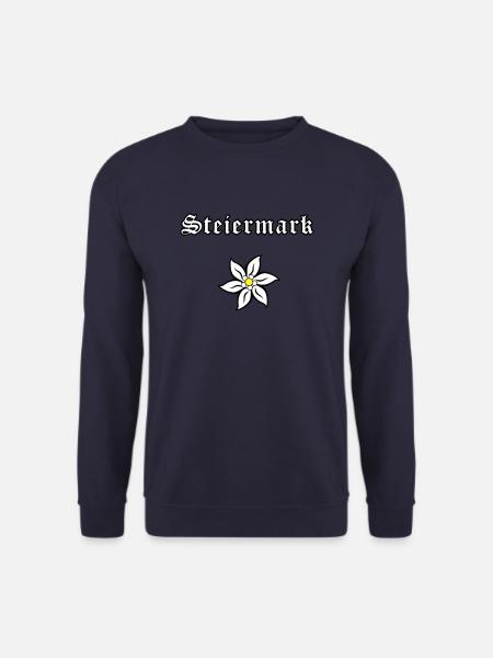 Edelweiß - Steiermark - Unisex Pullover - Navy
