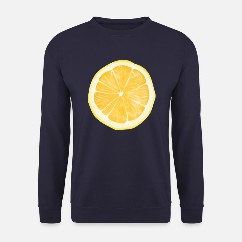 Lemon - Unisex Sweatshirt - navy