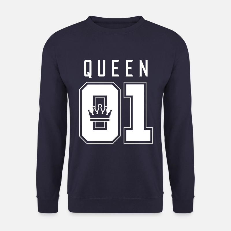 queen 01 crown - Unisex Sweatshirt - navy