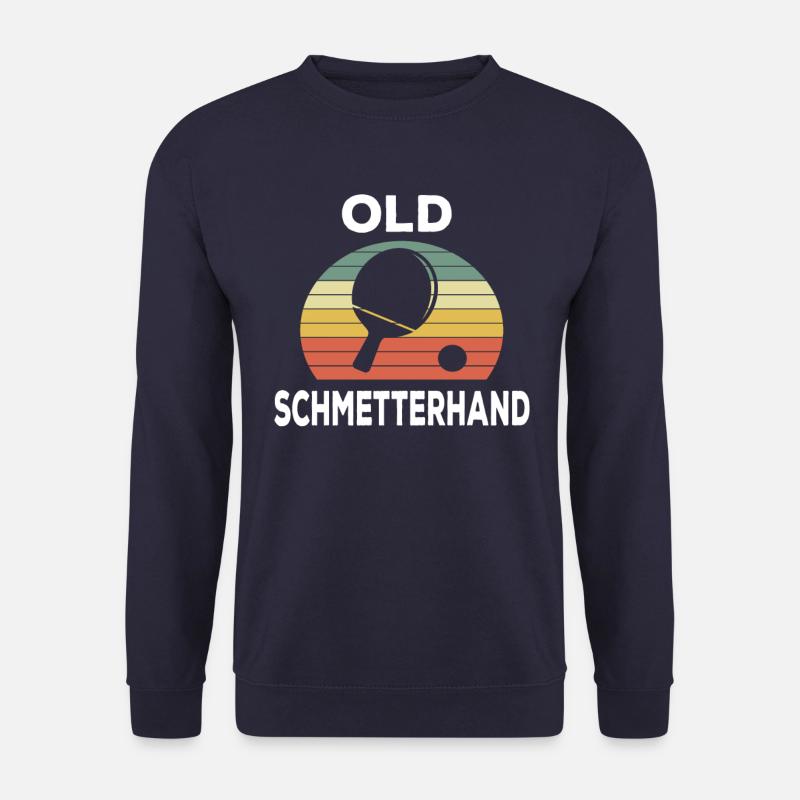 Old Schmetterhand Tischtennis Geschenk - Unisex Pullover - Navy