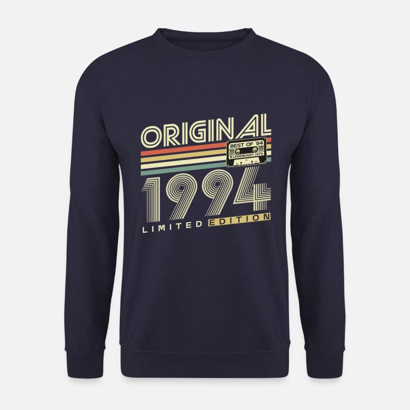 Original 1994 Jahrgang Vintage Retro Geburtstag - Unisex Pullover - Navy