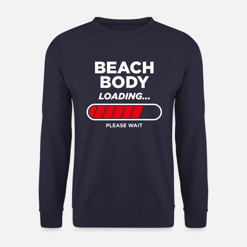 Beach body Loading - Unisex Sweatshirt - navy