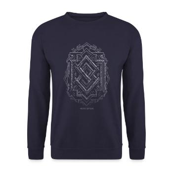 Vertex Thin - Unisex Pullover - Navy - Vorne - Alina (178cm) & Michal (187cm)