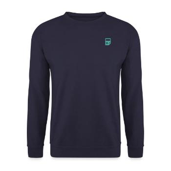 Game Boy 2.0 - Sweat-shirt Unisexe - marine - Devant - Alina (178cm) & Michal (187cm)