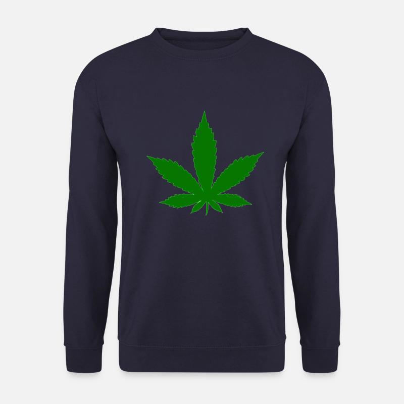 weed - Unisex Pullover - Navy