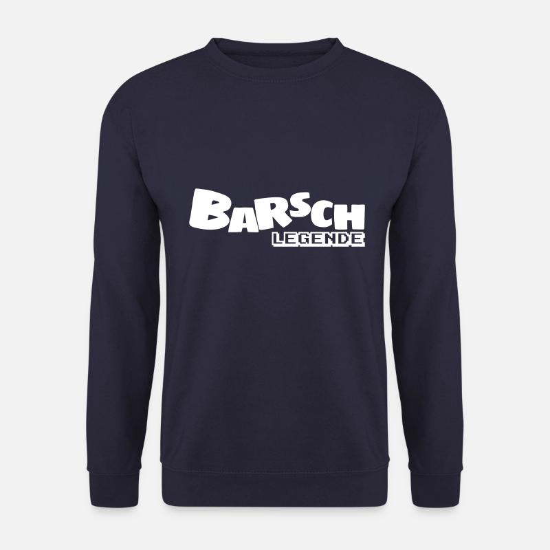 Barsch Legende - Angeln, Angler, Anglergeschenk - Unisex Pullover - Navy