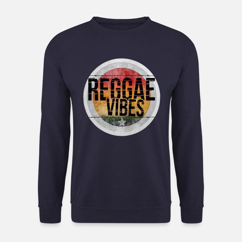 Reggae Vibes - Unisex Pullover - Navy
