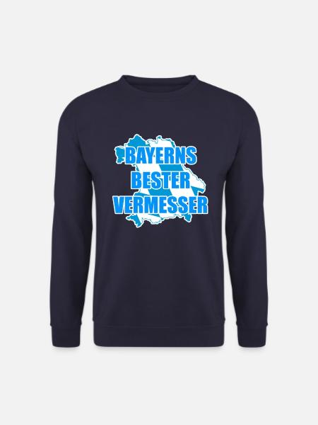 Gut Besser Vermesser Vermessungsingenieur Spruch - Unisex Pullover - Navy