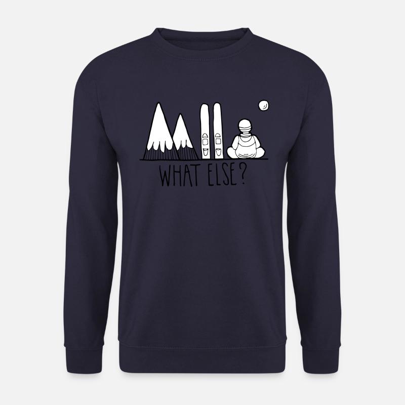 Ski und Berge was sonst - Unisex Pullover - Navy