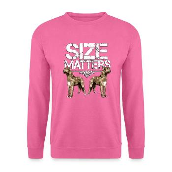 Irish Wolfhound Größe 4 - Unisex Pullover - Pink - Vorne