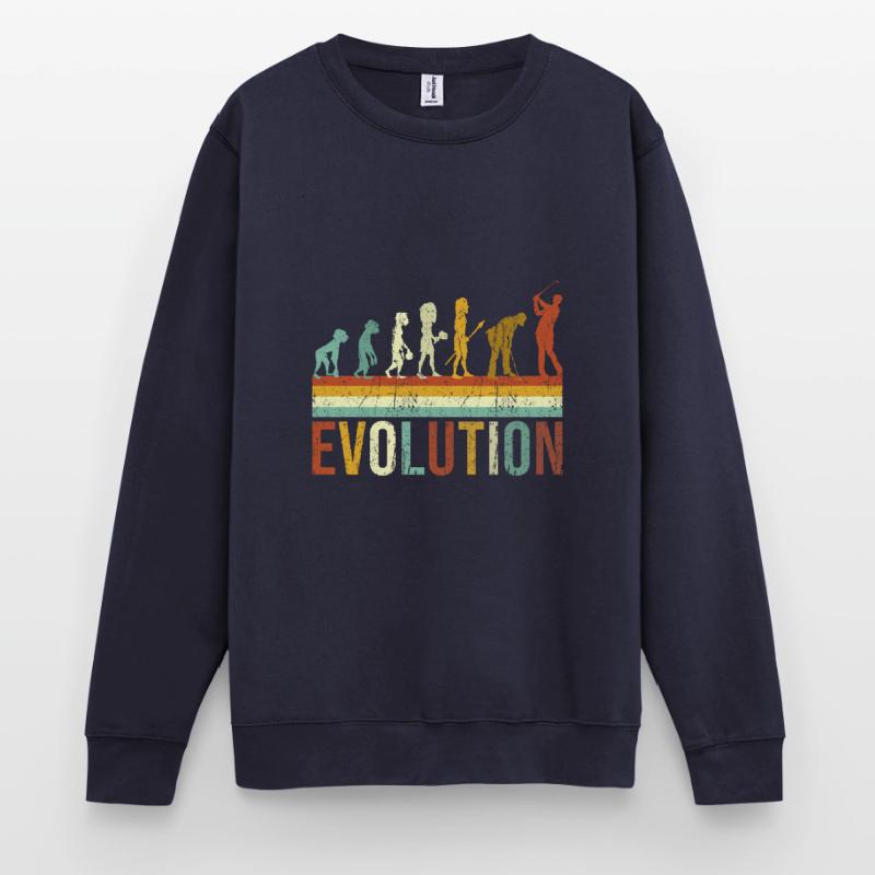 Golf evolution Unisex Sweatshirt