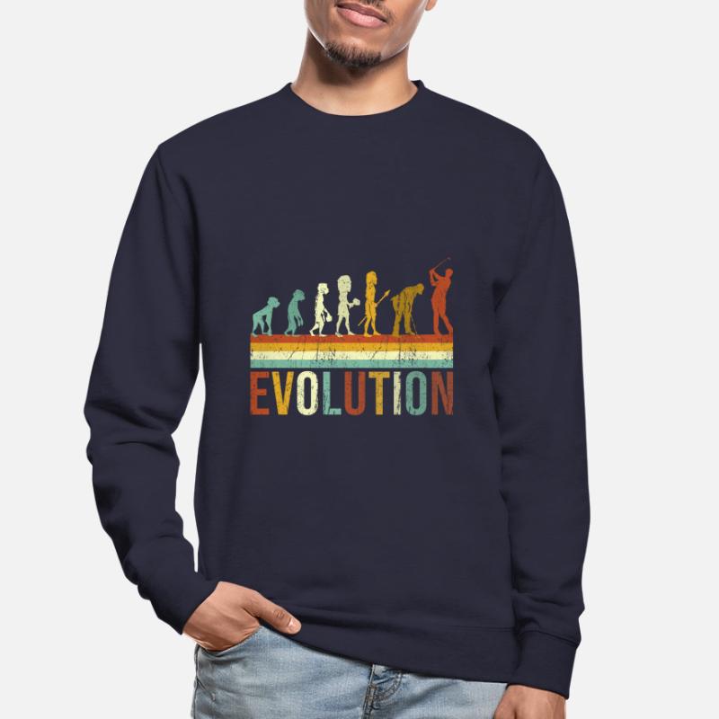 Golf evolution Unisex Sweatshirt