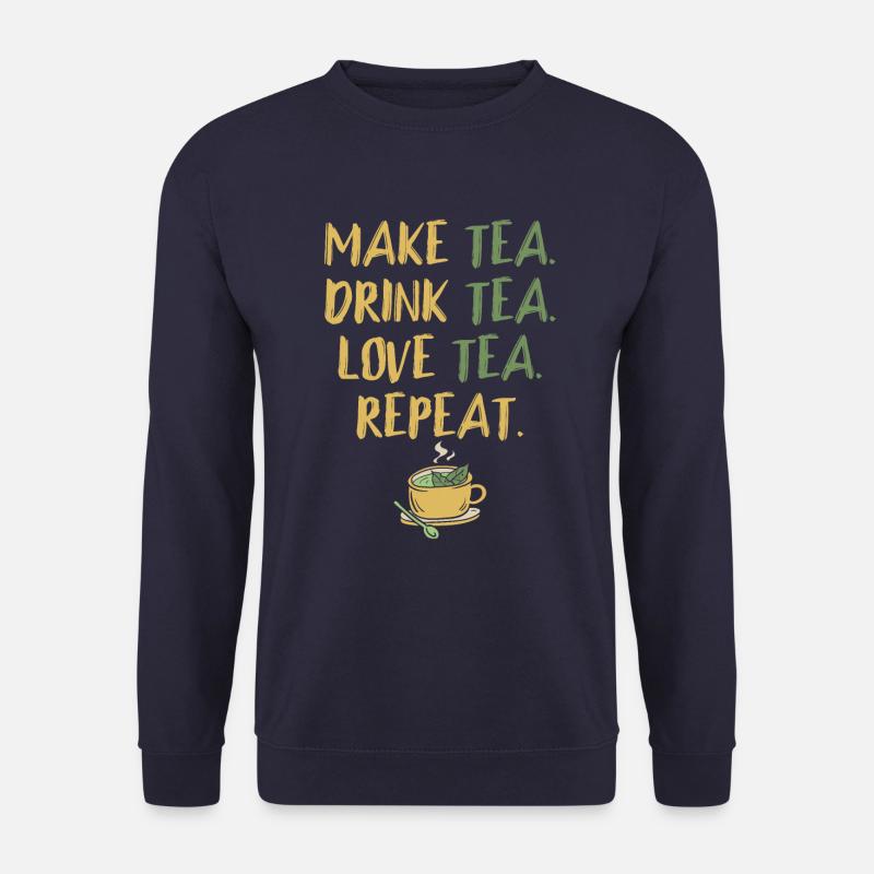 Make Tea Love Tea - Unisex Sweatshirt - navy