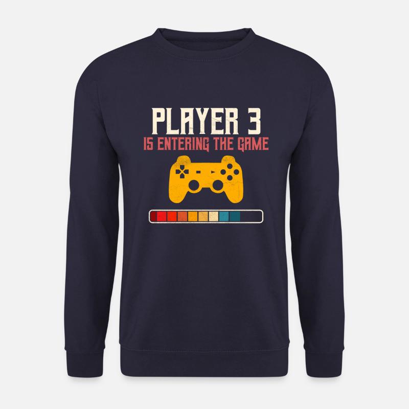 Player 3 Game - Unisex Pullover - Navy