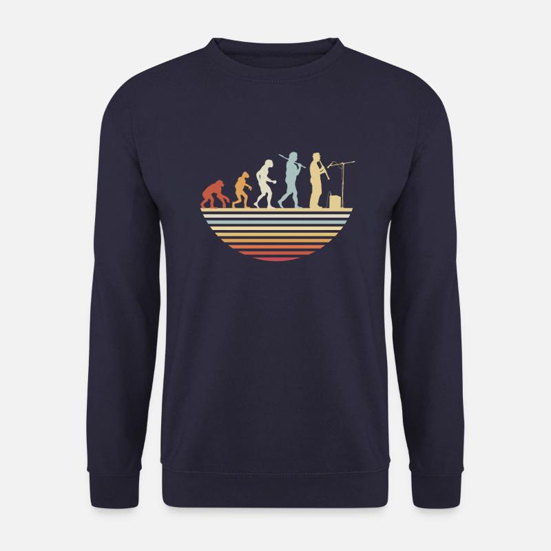 Clarinet Evolution - Unisex Pullover - Navy