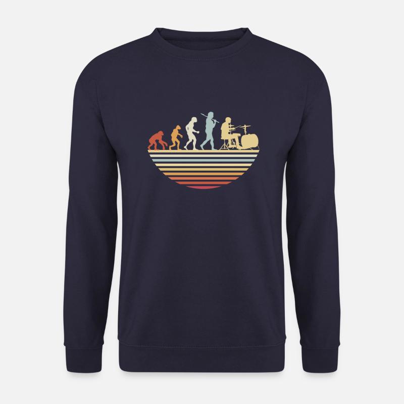 Drums Evolution - Unisex Pullover - Navy