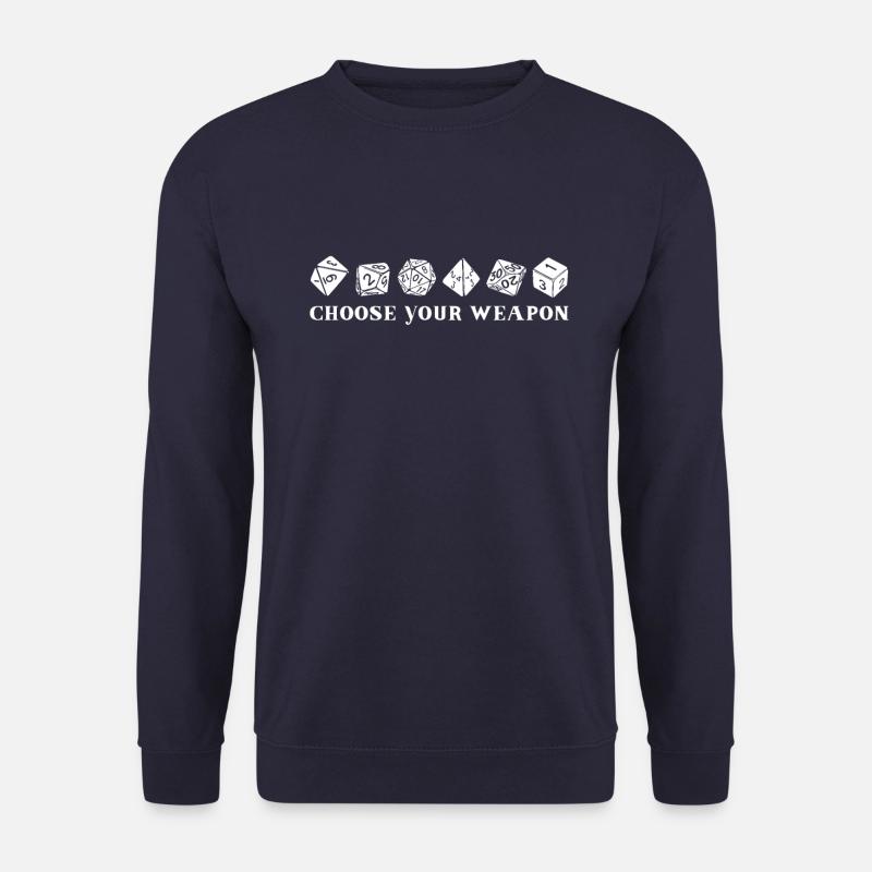 Choose Your Weapon - Unisex Pullover - Navy
