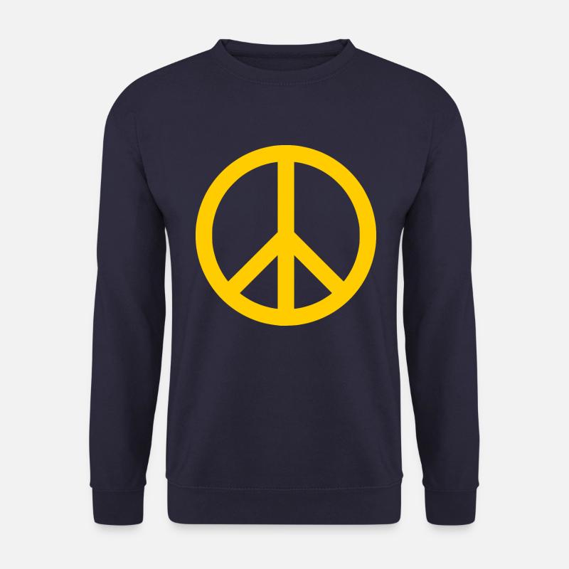 Peacezeichen - Unisex Pullover - Navy