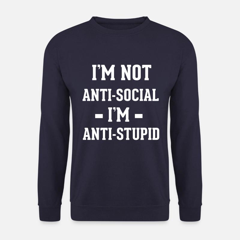 Anti-social - Unisex Pullover - undefined