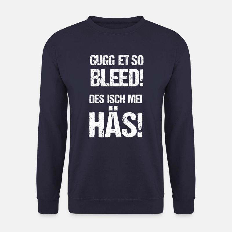 Kostüm Häs schwäbischer Schwaben Gruppenkostüm - Unisex Pullover - Navy