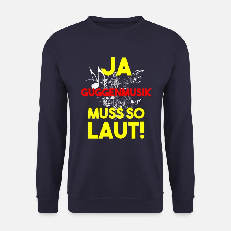 Guggenmusik Guggenmusiker Kostüm Narren Musiker - Unisex Pullover - Navy