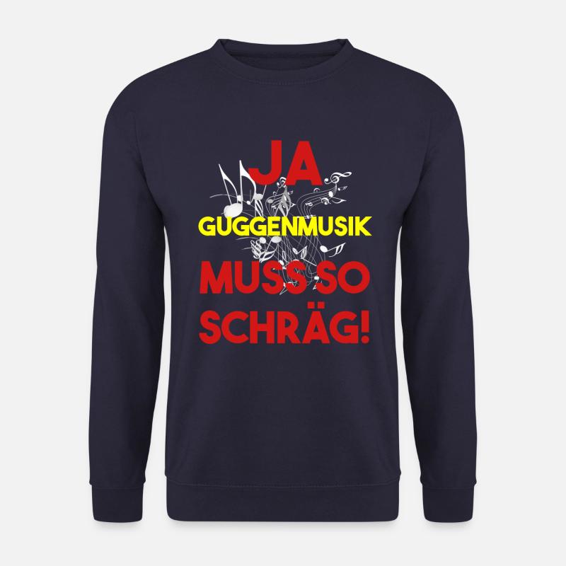 Guggenmusik Guggenmusiker Kostüm Narren Musiker - Unisex Pullover - Navy
