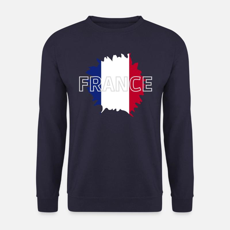 Frankreich - Unisex Pullover - Navy