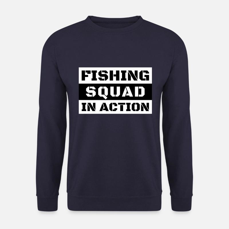 letzterWurf Fishing Squad Action - Angeln - Angler - Unisex Pullover - Navy