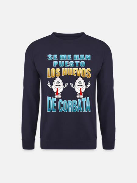 Ich habe die Krawattenknäuel - Unisex Pullover - Navy