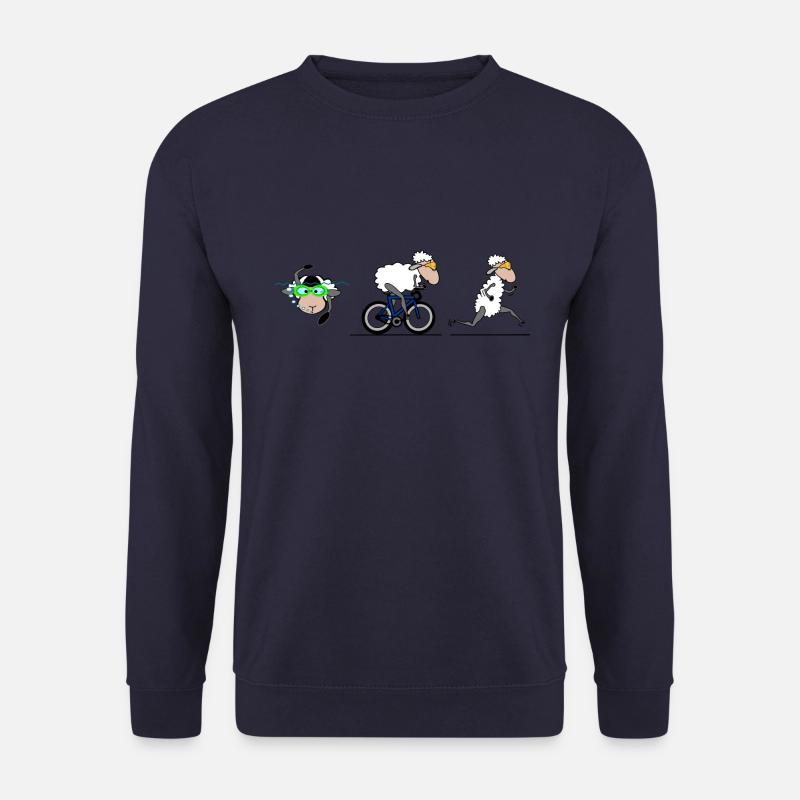 Triathlon Schaf - Unisex Pullover - Navy