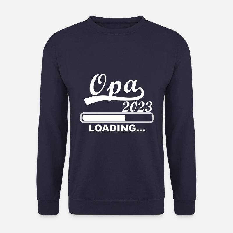 Grandpa 2023 loading - Unisex Sweatshirt - navy