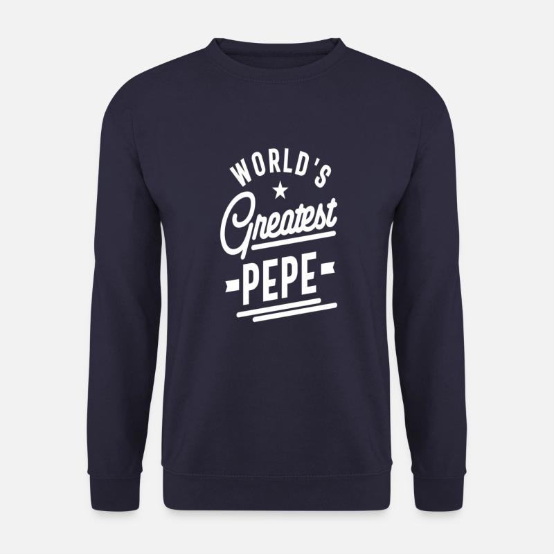World's Greatest Pepe - Unisex Sweatshirt - navy